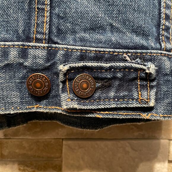 RARE Levi’s 70505 Type III Denim Jacket | 1971–1973 Small e 525 Valencia USA - Picture 14 of 16